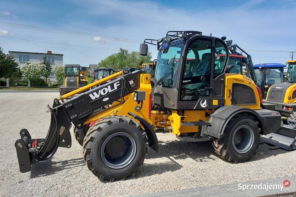 Teleskopowa ładowarka przegubowa WOLF 825T nowa Maszyny budowlane Kielce