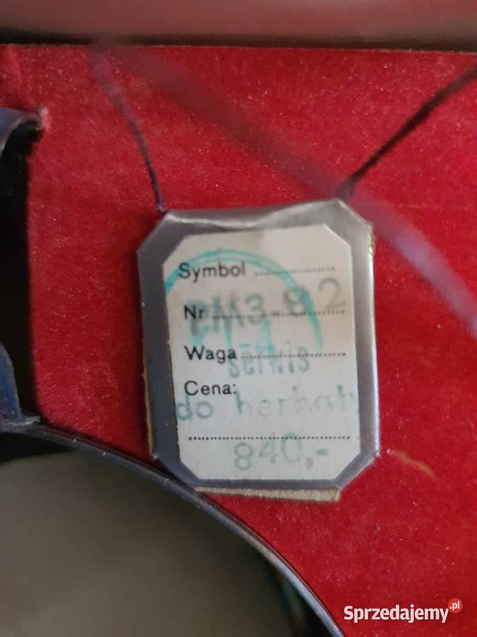 Koszyczki do herbatycukiernica PRL Poznań sprzedam