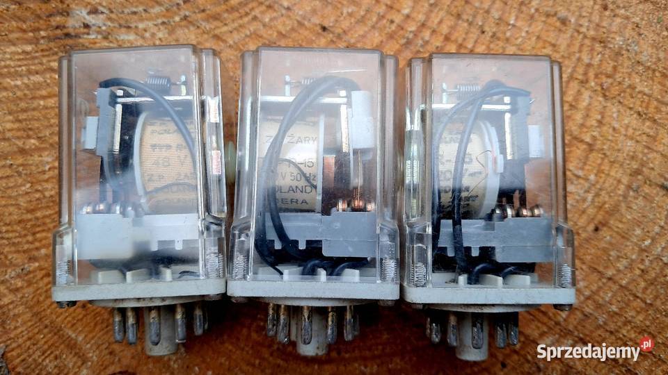 Nowe Przekaźniki Lumel R15 24V AC 10A 3PDT 11pin Świecie sprzedam