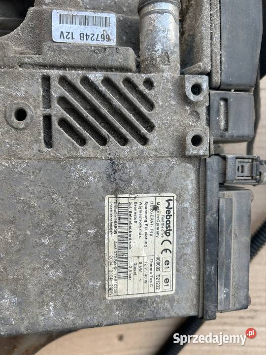 webasto thermo top c peugeot 807 20hdi osobowe Części samochodowe