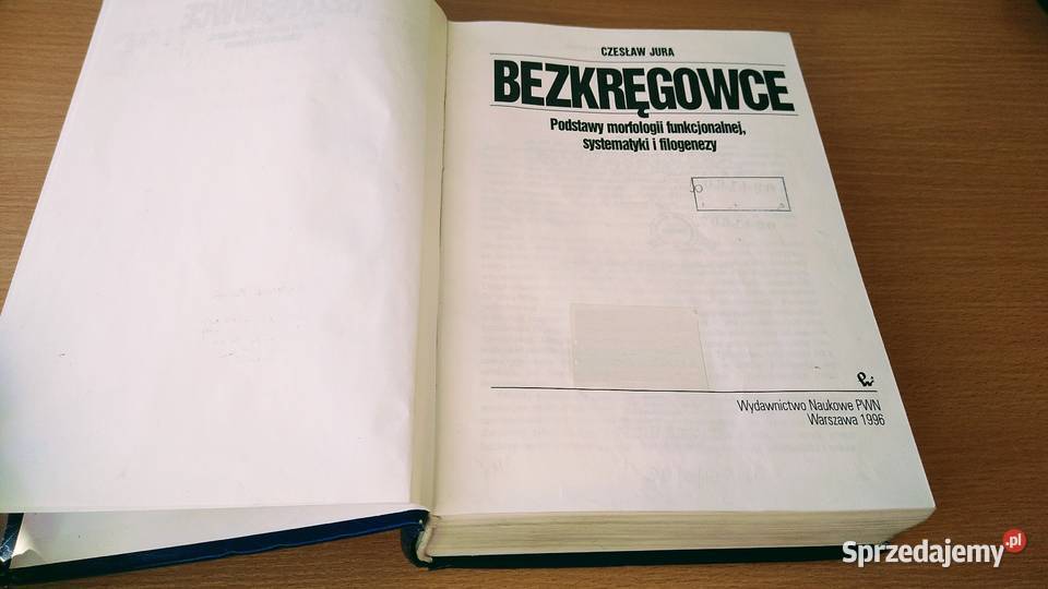 Bezkręgowce podstawy morfologii funkcjonalnej Gdańsk