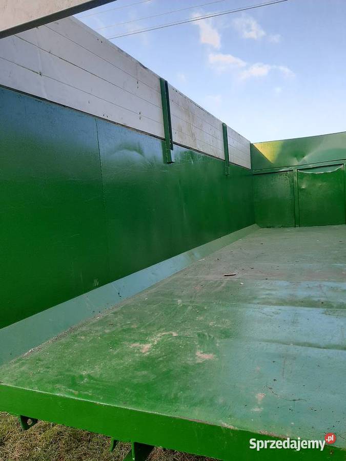 Przyczepa rolnicza wlasna hydraulika 14 ton Bukowiec