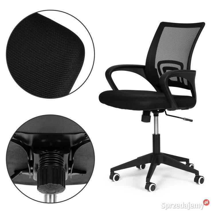 Fotel obrotowy krzesło biurowe wyprofilowane Bielsk Podlaski sprzedam