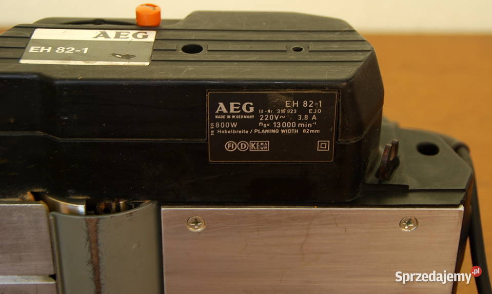 AEG Strug elektryczny do drewna heblarka EH 821 Warszawa sprzedam