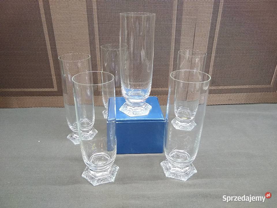 Szklanki longdrink Rosenthal Maria Kryształowa 6 Porcelana i szkło Kalisz sprzedam