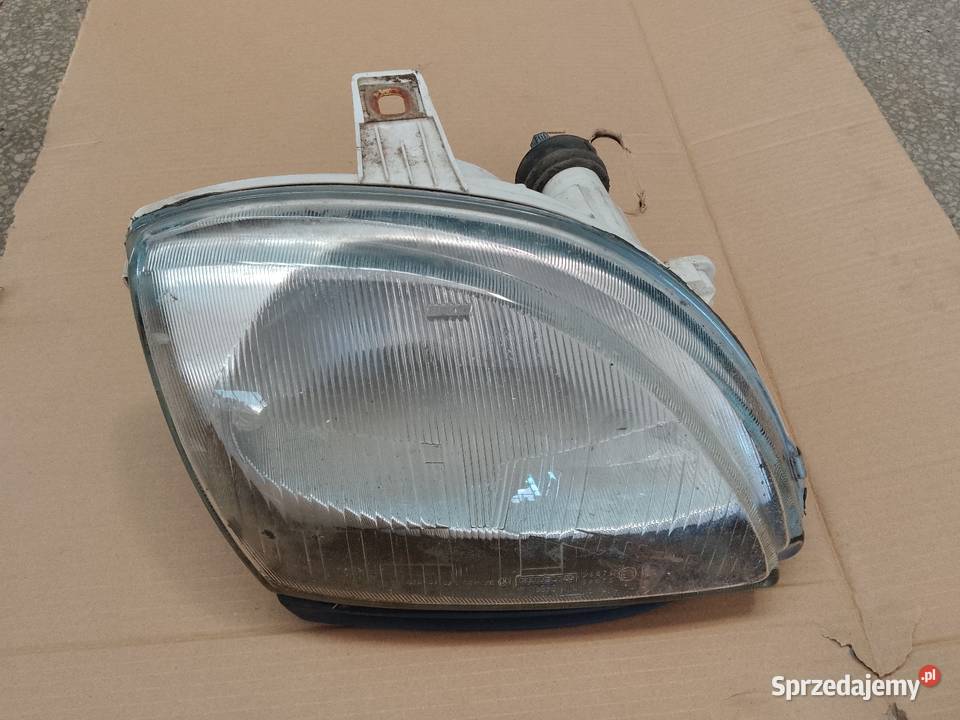 Fiat Seicento lampa przednia lewa prawa klosz