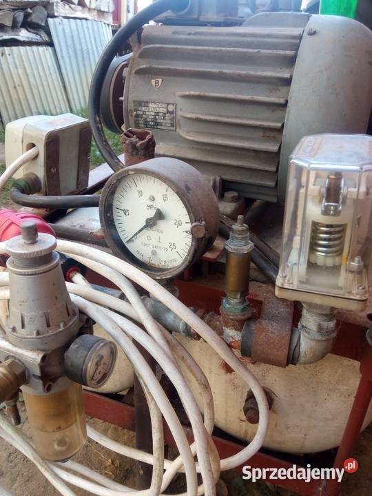 Kompresor dwutłokowy 120l trójfazowy Krosno