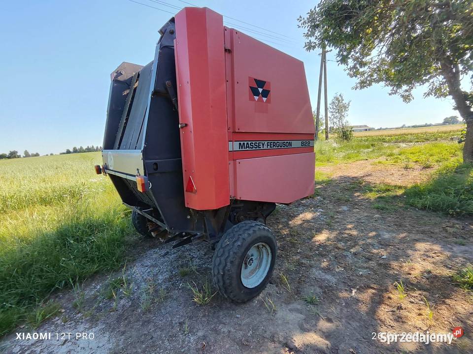 Sprzedam prasę pasową marki Massey Ferguson Rolujące (belujące)