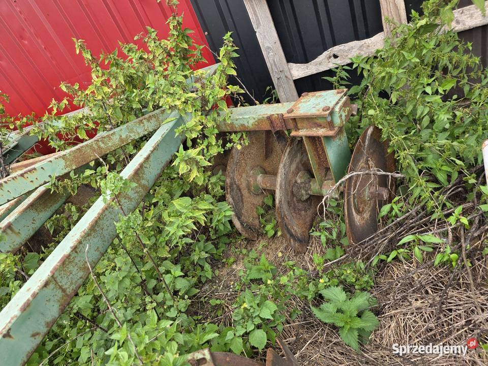 Brona talerzowa talerzówka Bomet 315 Rutki-Kossaki