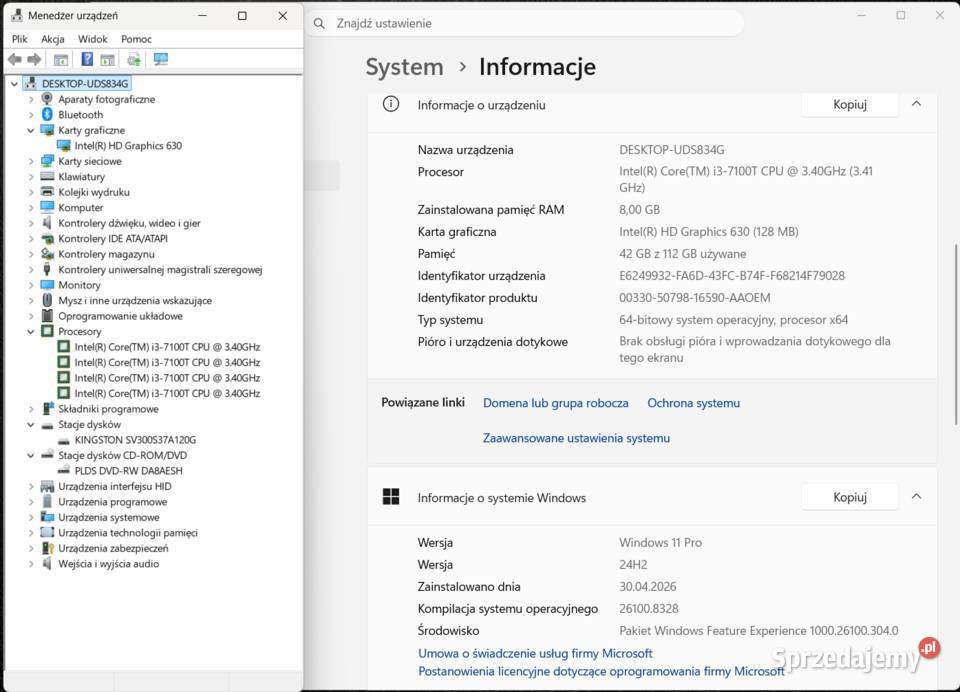 Lenovo AIO V410z Kudowa-Zdrój