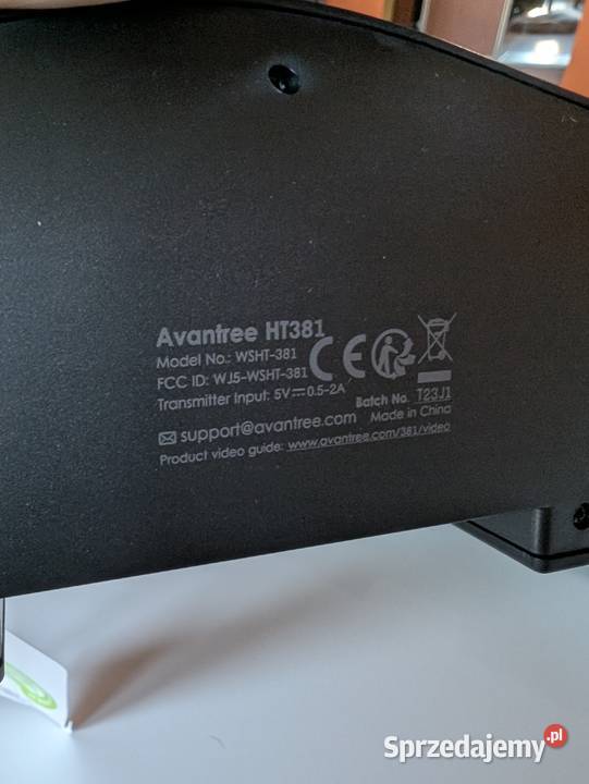 Słuchawki bezprzewodowe dokanałowe Avantree lubuskie Międzyrzecz