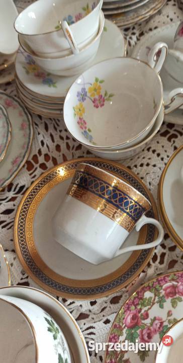 Filiżanka na spodku Sygnowana Piękny brabancki Gdańsk