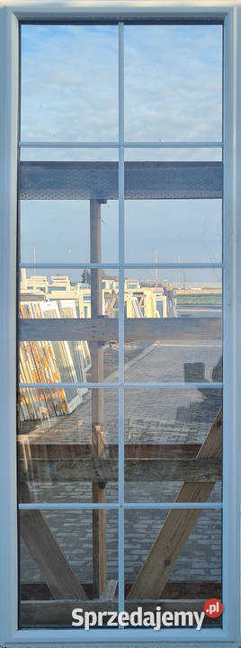 OKNA KacprzaK Witryna 81X220 FIX Używany PCV Okna ścienne Lublin