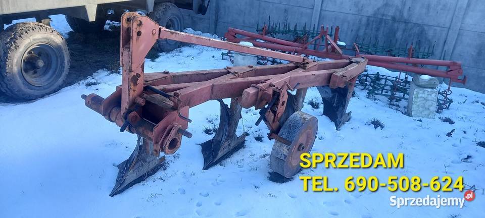 Pługi 4 skibowe Łuków sprzedam