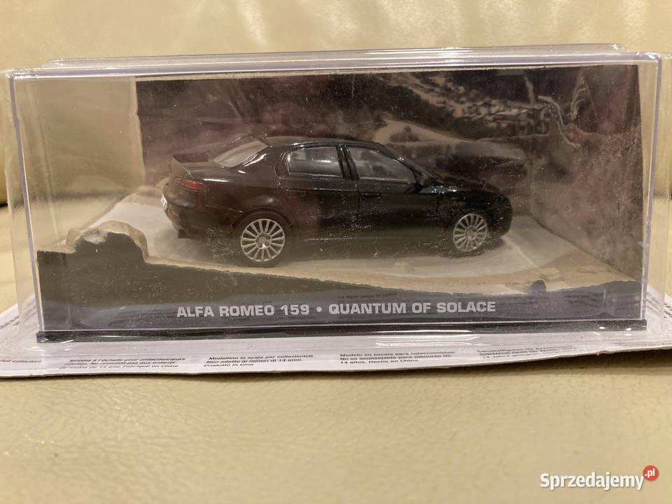 Eaglemoss ALFA ROMEO 159 Quantum Of Solace 143 Kolekcje Szczecin sprzedam
