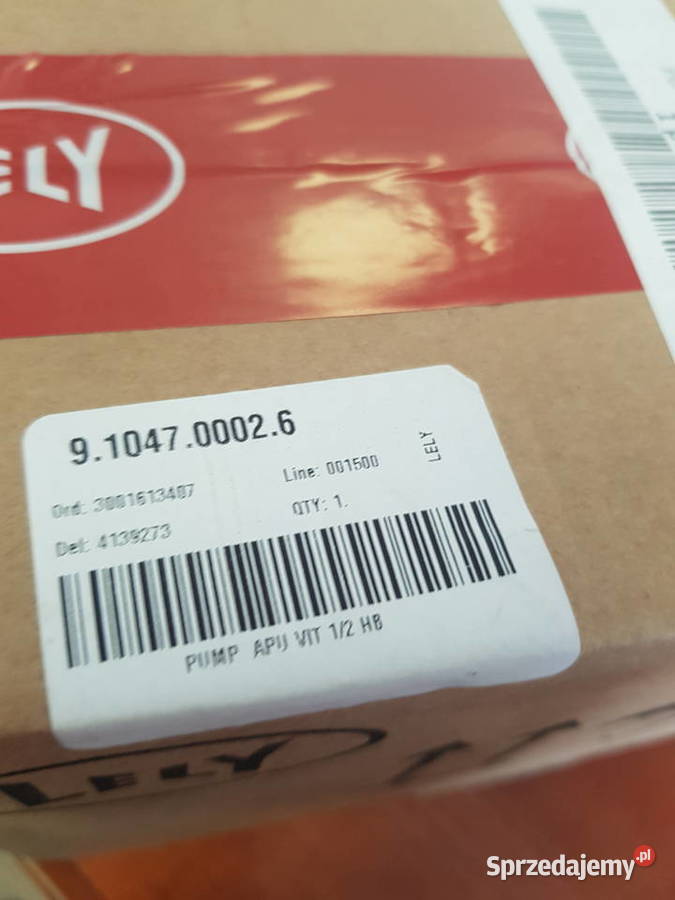 9104700026 PUMP APU VIT 12 HB Lely Pompa Hodowla bydła