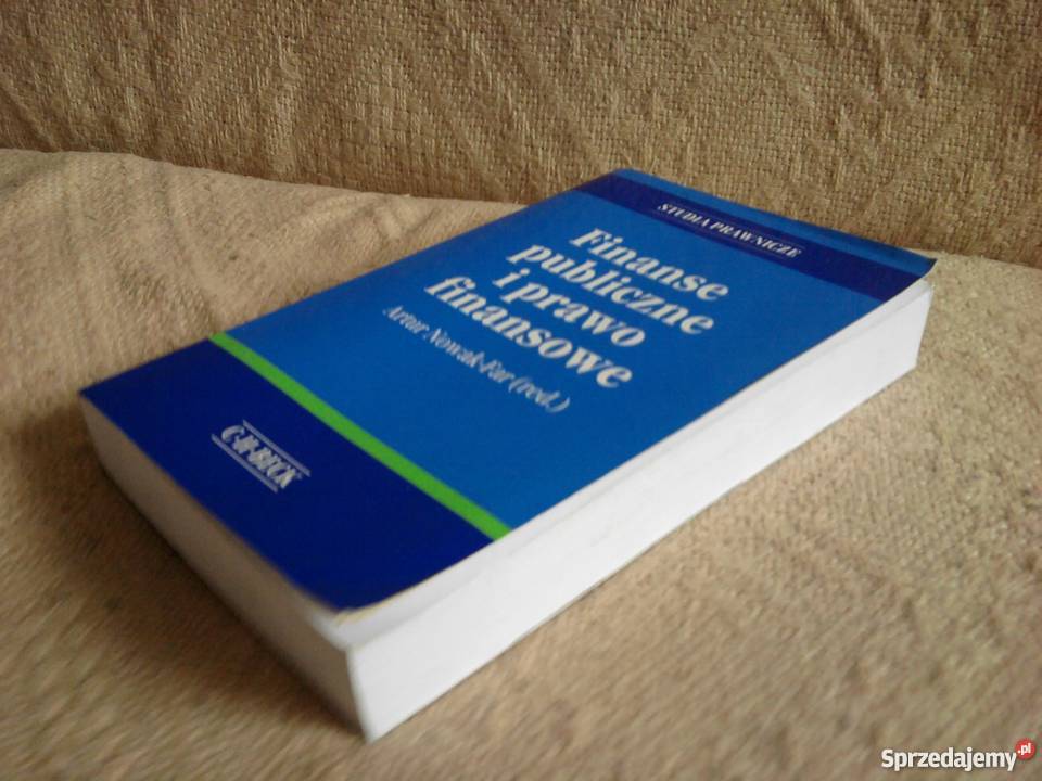Finanse publiczne i prawo finansowe A NowakFar Pozostałe mazowieckie Ostrołęka