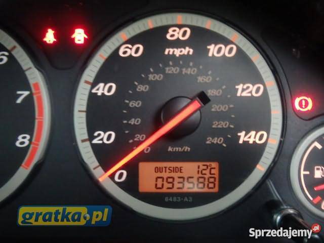 Honda CRV II anglik Honda Marchewki