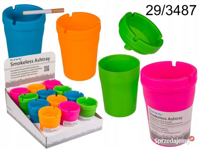 Popielniczka w Kształcie Kubka Zamykana z Pozostałe Ostrowy nad Okszą