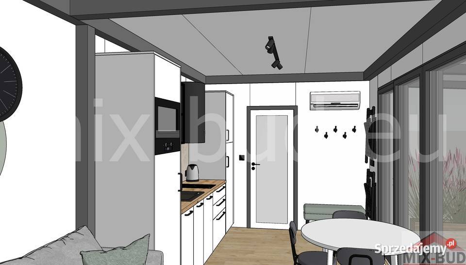 Dom modułowy EVA nowoczesny energooszczędny na Kowanowo