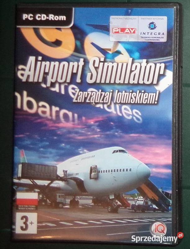Aiport Simulator Zarządzaj lotniskiem PC CD BOX podkarpackie Rzeszów