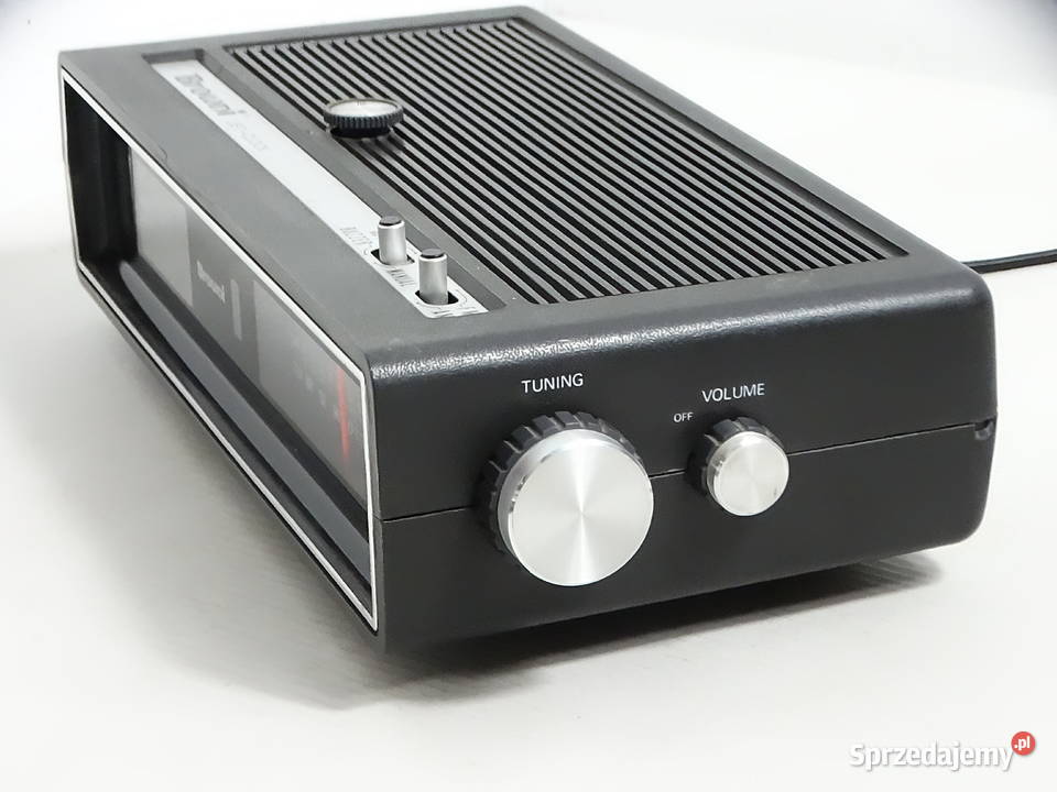 Kultowy Radiobudzik Klapkowy BROWNI JetClock Biłgoraj