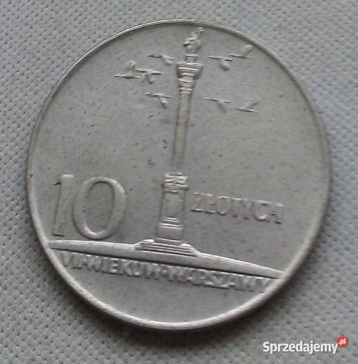 POLSKA10 1966 rCuNi MMAŁA KOLUMNA ZYGMUNTA Legionowo