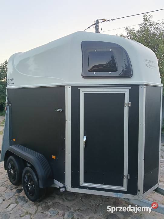 Przyczepa konna dwukonna do Koni Meyer 2017 Przyczepy Krzymów sprzedam