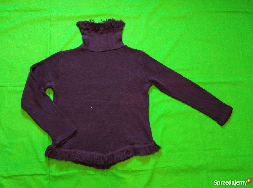 Wygodny fioletowy sweter marki Blue Seven Fun Warszawa