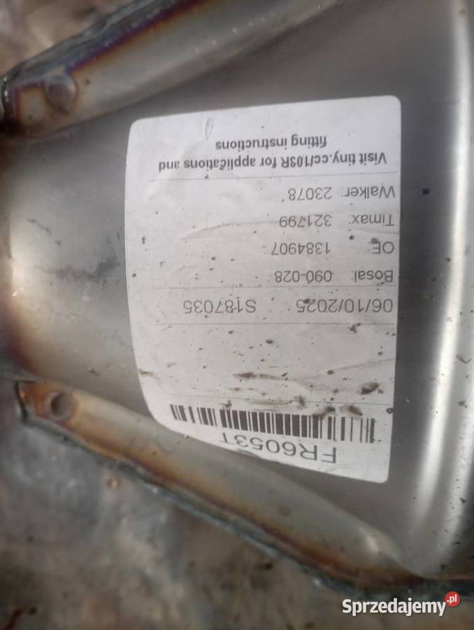 Katalizator NOWY Ford FR6053T 13 ceny lubelskie Lublin
