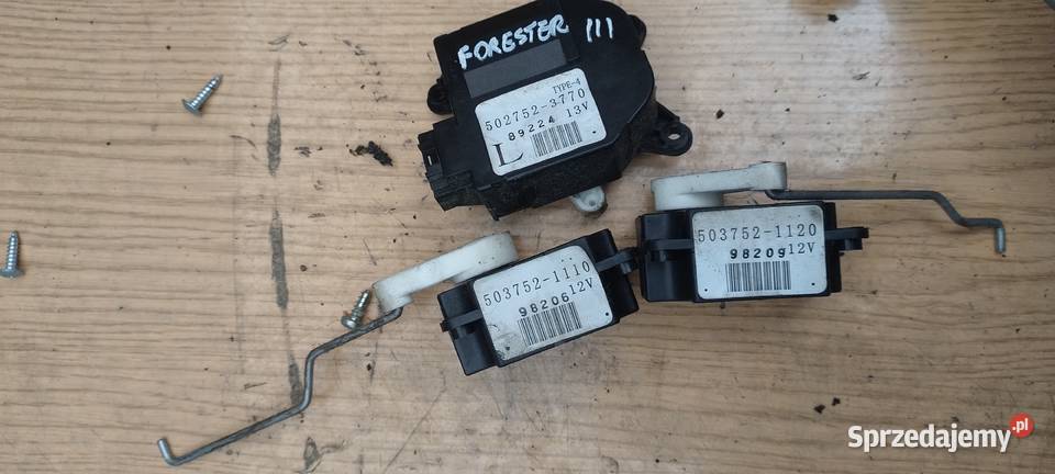 SUBARU FORESTER III silniczek nagrzewnicy sprzedam