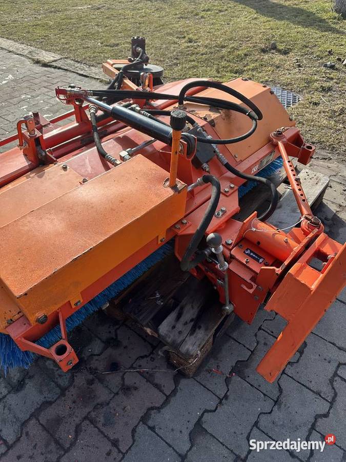 Zamiatarka HMB 160 zbiornik do traktorka Hako Milicz