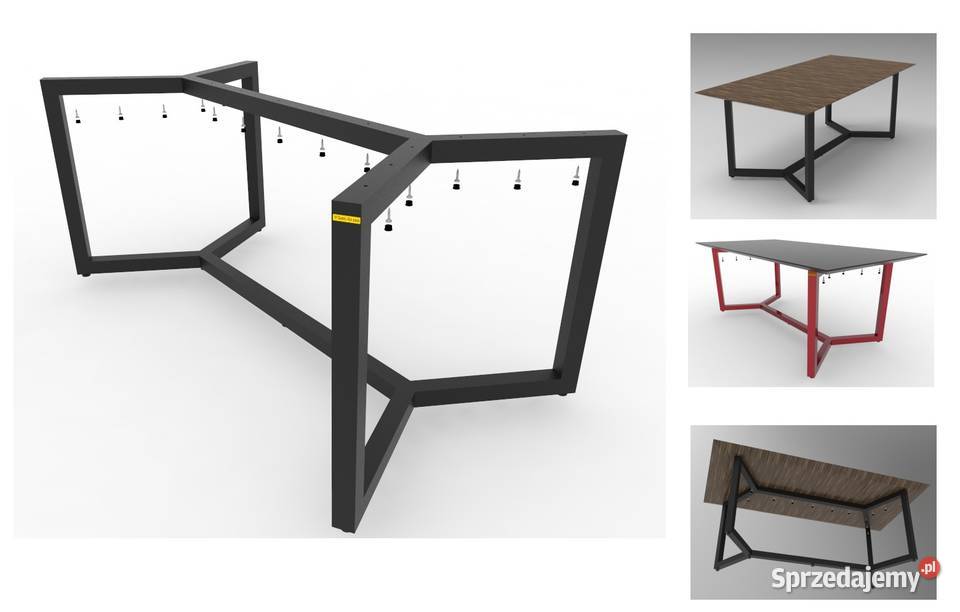 Noga do stołu podstawa stelaż solidny do blatu Jeżowe