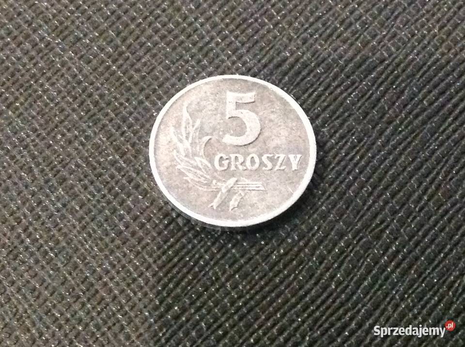 Moneta Polska 5 gr z 1923 r Nowa Sól sprzedam