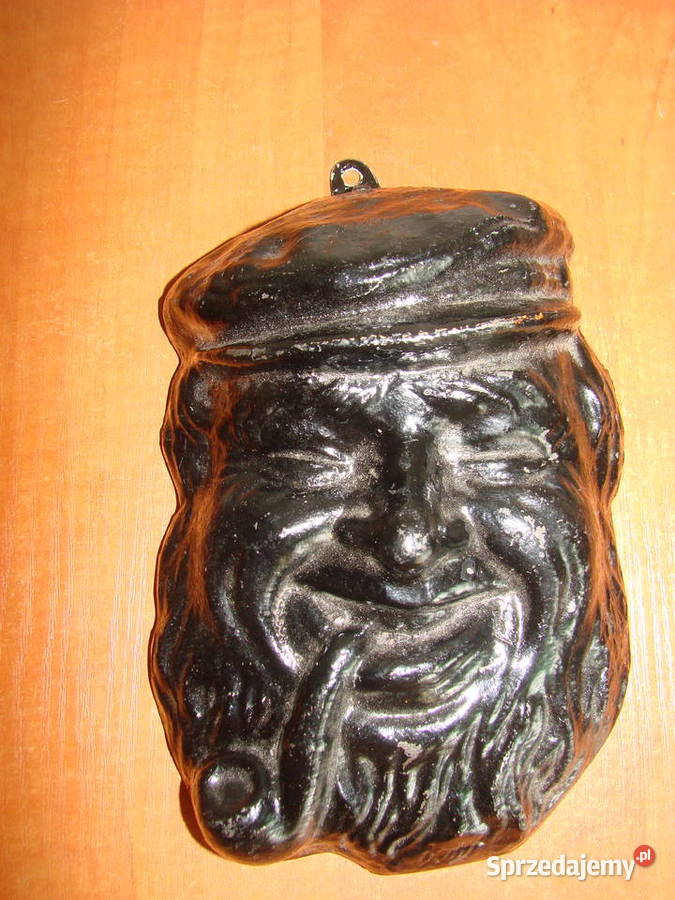 Rybak morski metalowy odlew naścienny Pruszcz Gdański