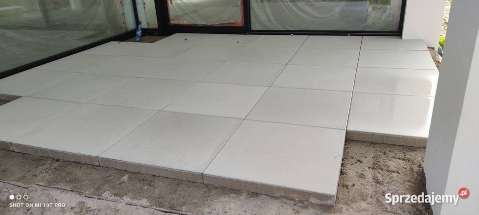 Duże płyty 80x80x8 na podjazd białe OSTATNIE Kielce