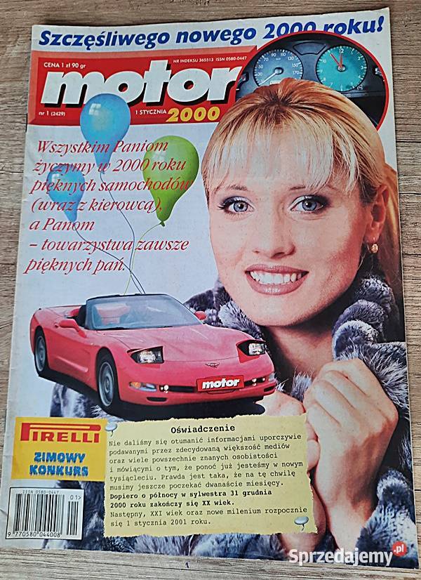 Motor 1 2429 styczeń 2000 r miękka wielkopolskie Ostrów Wielkopolski sprzedam
