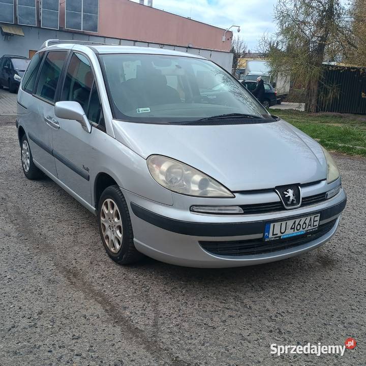Peugeot 807 20 BenzynaGaz 2004 7io Osobowy 807 807 Lublin