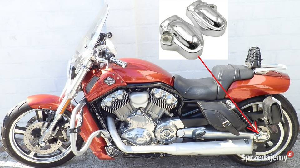 Nakładki osłona wahacza tył HarleyDavidson VROD dolnośląskie Wrocław sprzedam