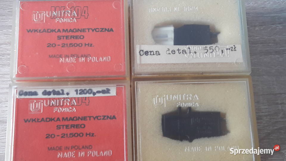 wkładka stereo z igłą MF 104 i MF 100 do