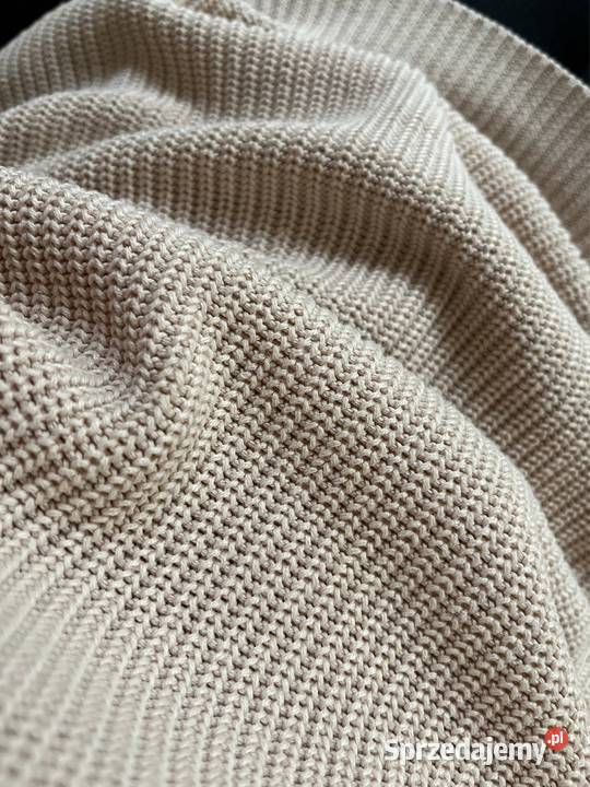 Beżowy sweter M Swetry i golfy Warszawa