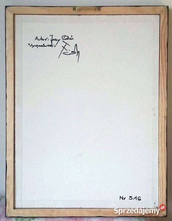 Obraz Łódka 30x40 na panelu Oferuje autor Jerzy sprzedam