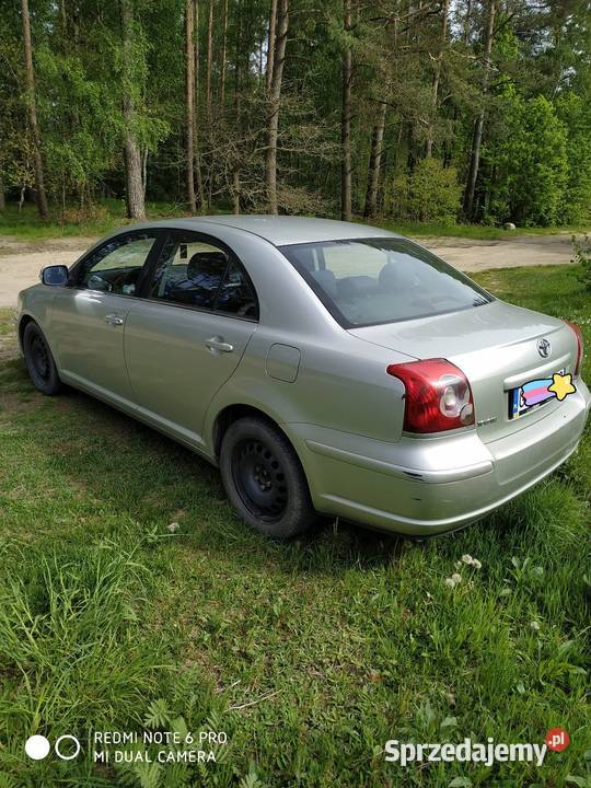 Toyota Avensis T25 2007 20 diesel pomorskie Tuchom