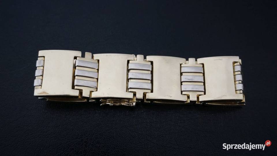 GRUBA SZEROKA BRANSOLETA 270G Warszawa