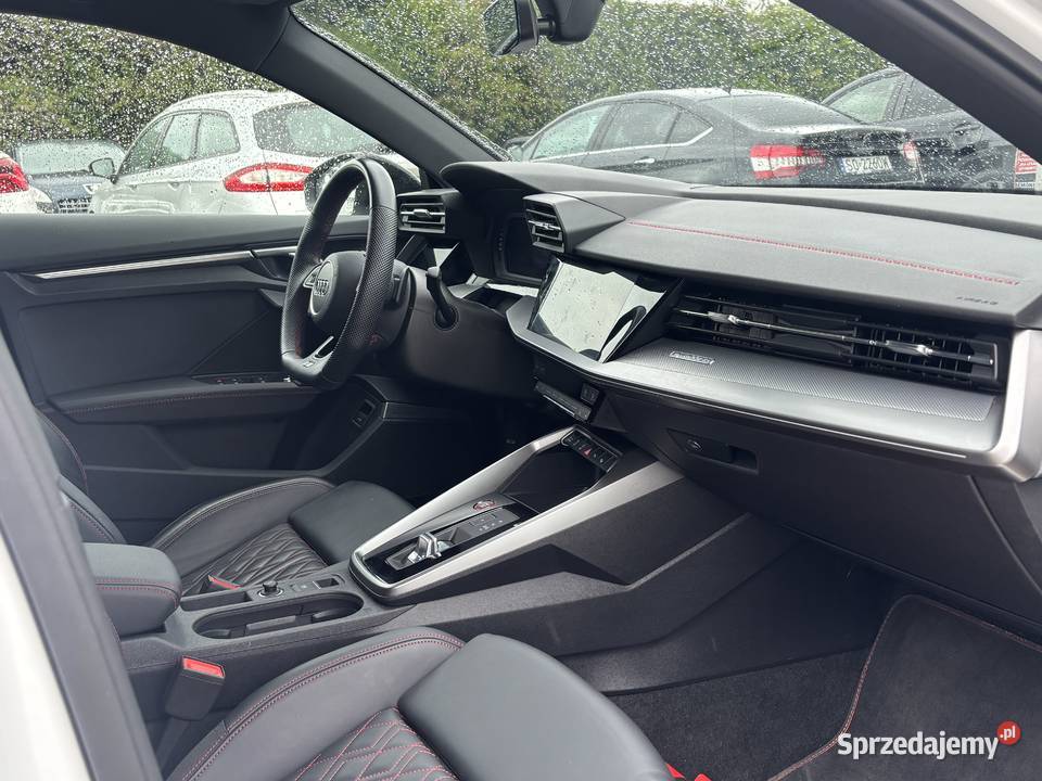 Audi S3 Sportback 2023r Polski Salon Gwarancja kamera cofania Motoryzacja Paniówki