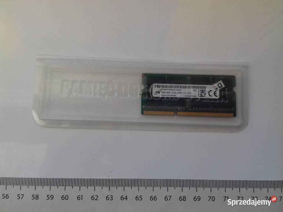 Micron DDR3 16GB PC3L12800S SODIMM 135V