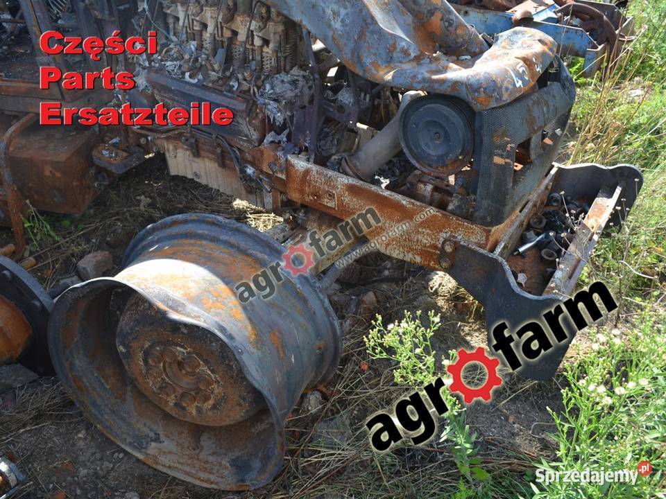 Fendt 718 części skrzynia biegów most przedni Byków