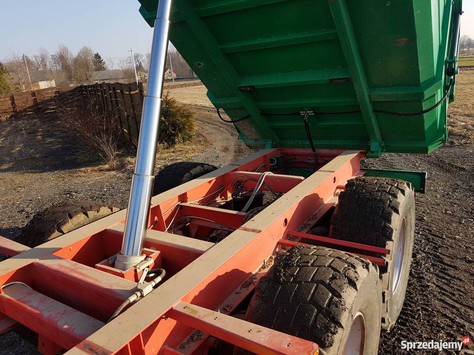 Przyczepa Tandem 20T Wywrotka Zarejestrowana Przyczepy rolnicze
