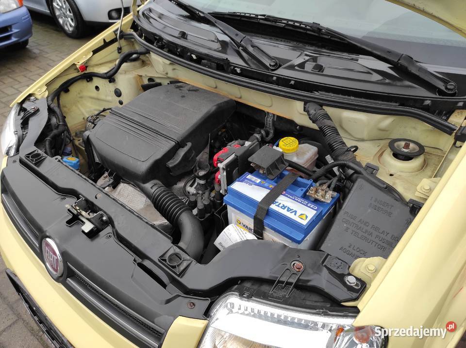 Fiat Panda 12 Automat 34 2008r isofix Goleniów