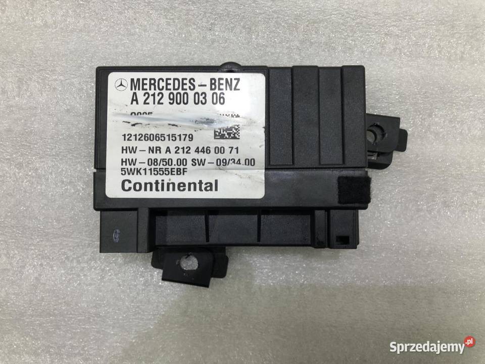 MODUŁ POMPY PALIWA MERCEDES VITO W639 Sterowniki